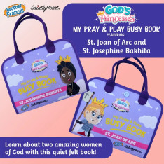 God's Princesses Vol. 1 Busy Book - St. Joan of Arc and St. Josephine Bakhita